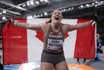 Canadian athlete wins gold medal